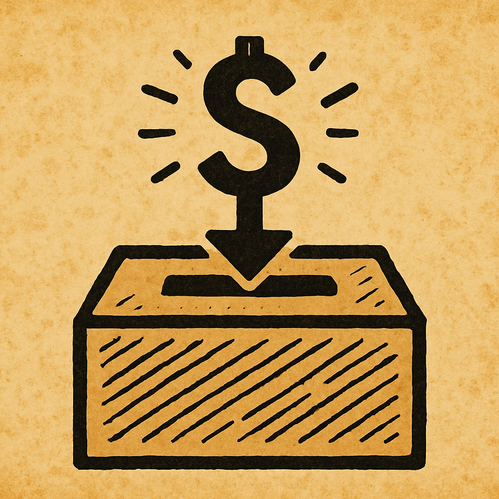 Wealthy donations